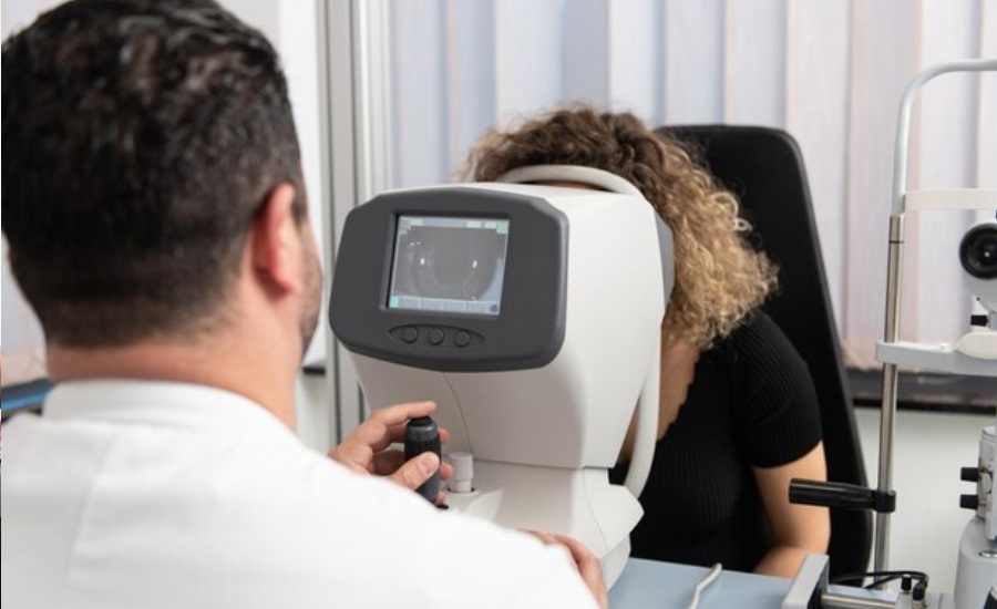 Non contact tonometry